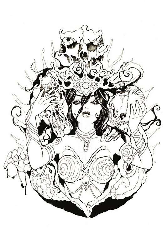 DIE!NAMITE #2 1:11 MOMOKO B&W VIRGIN FOC RATIO VARIANT
