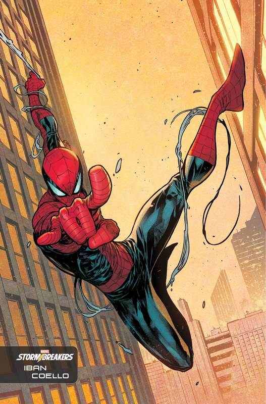 AMAZING SPIDER-MAN #54 COELLO STORMBREAKERS VARIANT LR