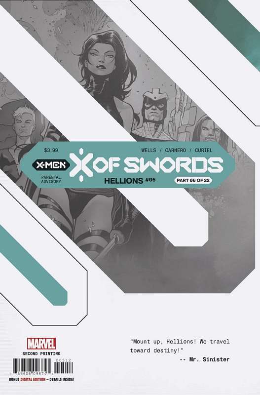 HELLIONS #5 2ND PTG VARIANT XOS