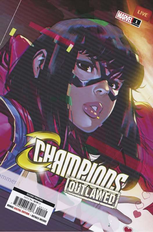 CHAMPIONS #1 2ND PTG VARIANT
