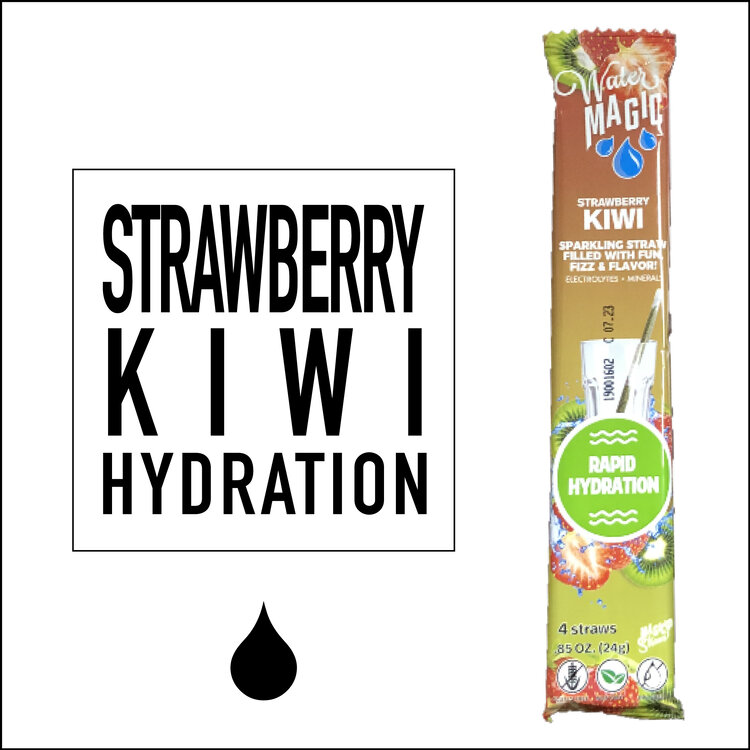 MAGIC STRAWS - WATER MAGIC - Strawberry Kiwi