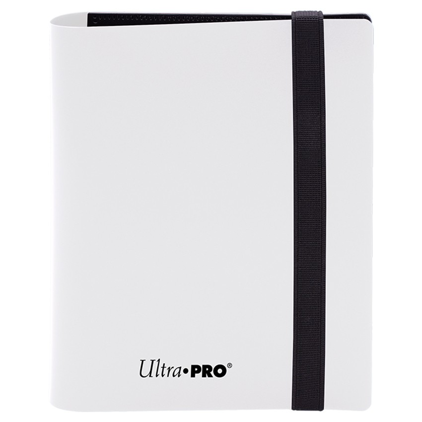 ULTRA PRO PREMIUM 4 POCKET BINDER PORTFOLIOS ARCTIC WHITE