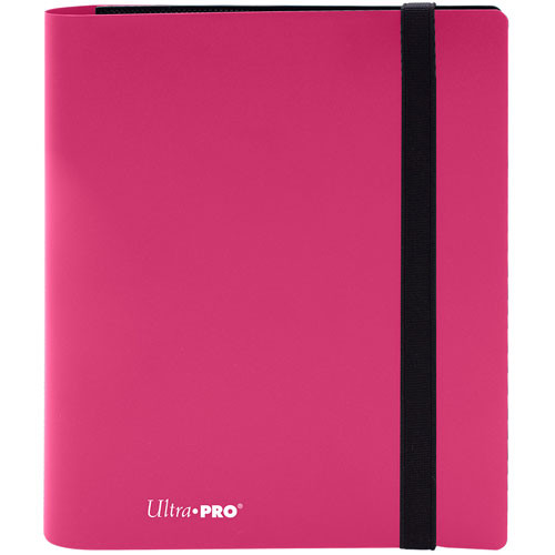 ULTRA PRO PREMIUM 4 POCKET BINDER PORTFOLIOS HOT PINK