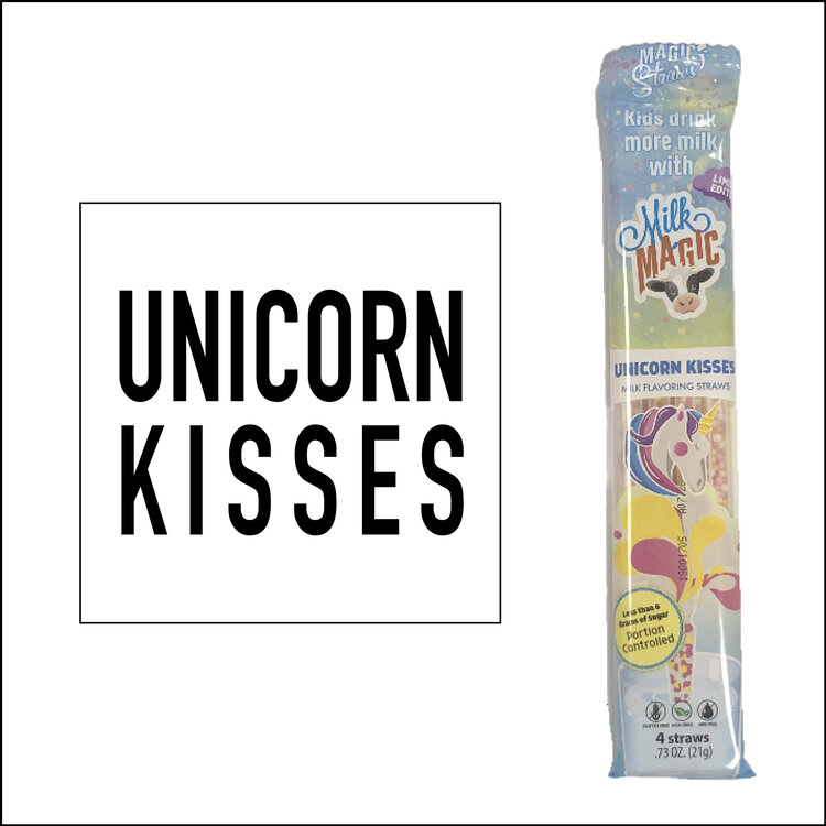 MAGIC STRAWS - MILK MAGIC - Unicorn Kisses