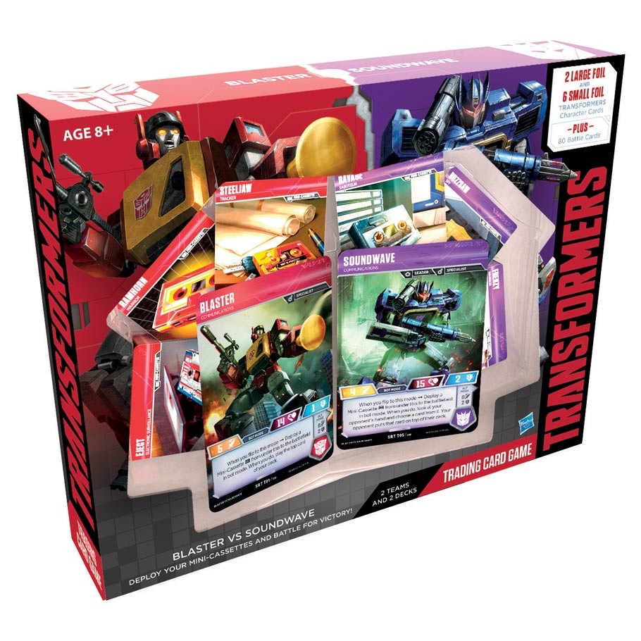 TRANSFORMERS: TCG: Blaster vs Soundwave Deck