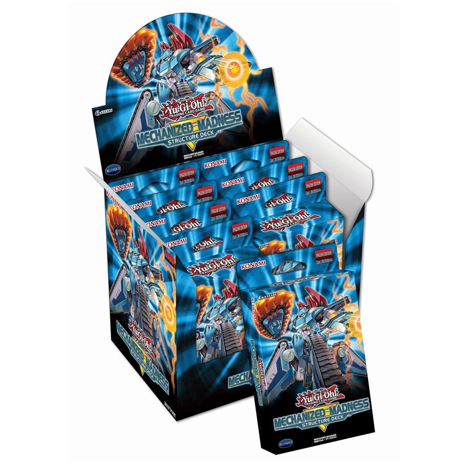 YU-GI-OH! (YGO): Mechanized Madness STRUCTURE DECK