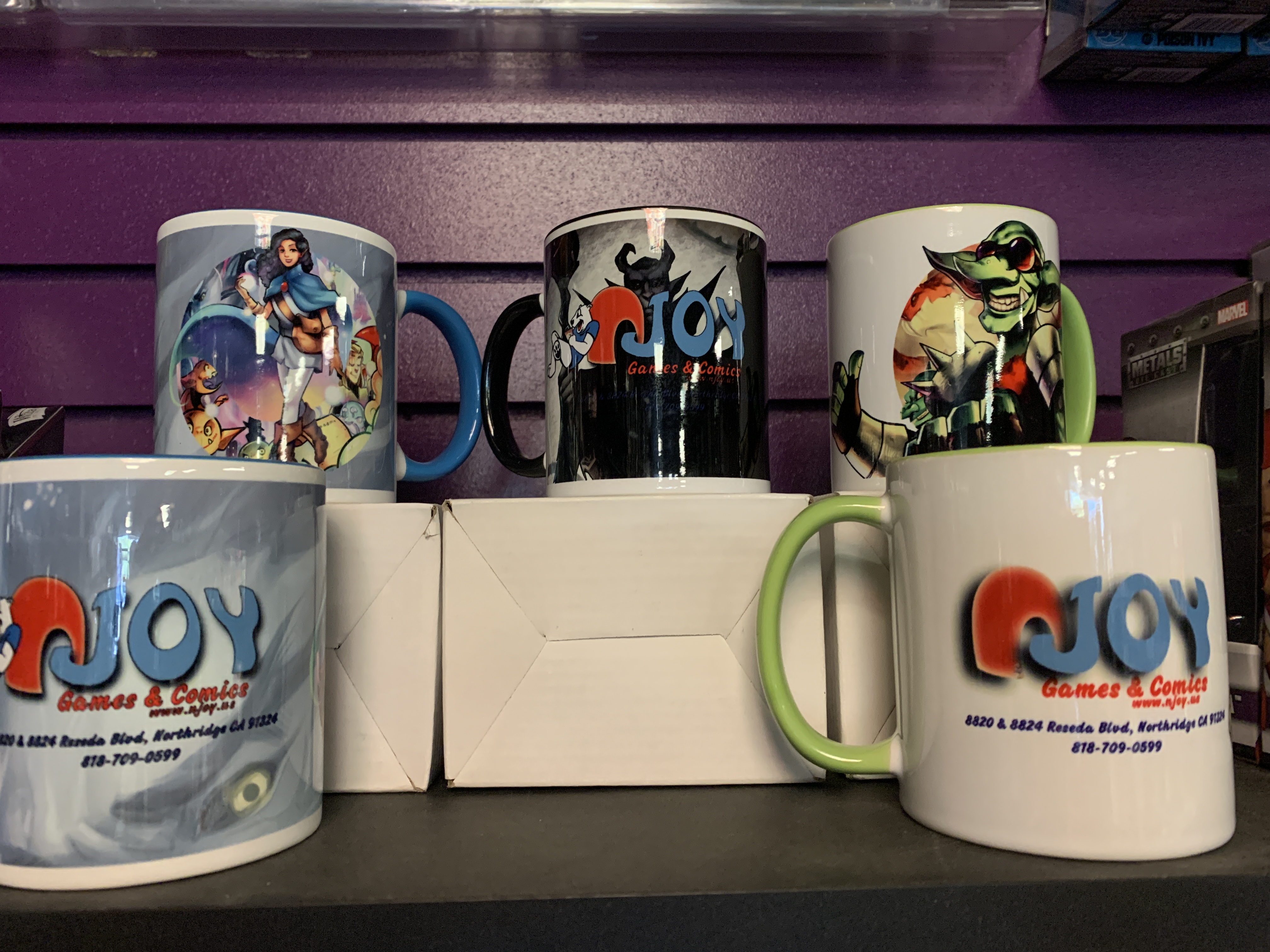 NJoy Games and Comics Mug