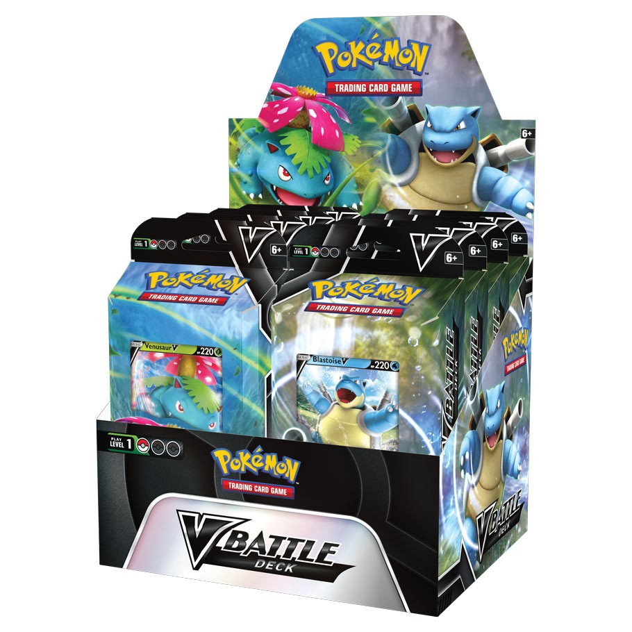 Pokemon TCG (PKM): V Battle Deck: Venusaur/Blastoise (single deck