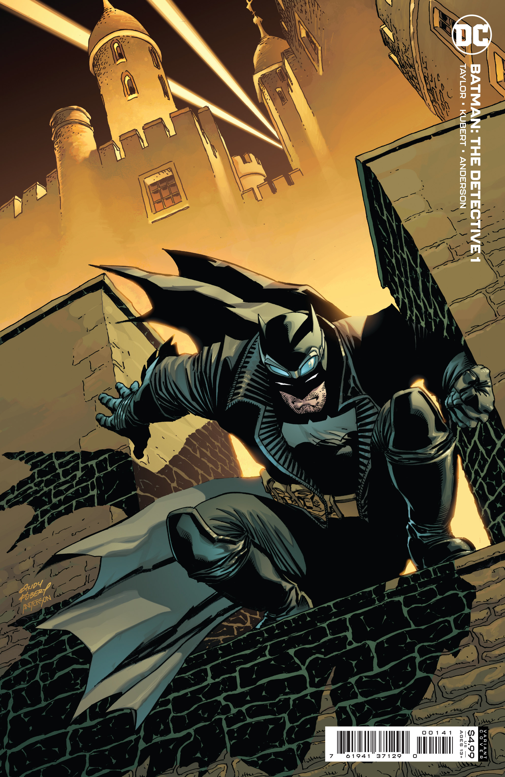 BATMAN THE DETECTIVE #1 (OF 6) CVR B ANDY KUBERT CARD STOCK VARIANT