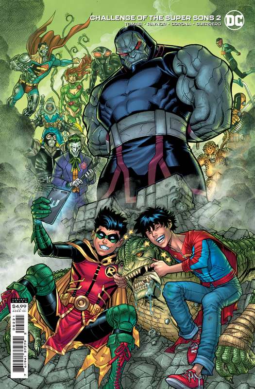 CHALLENGE OF THE SUPER SONS #2 (OF 7) CVR B NICK BRADSHAW CARD STOCK VAR