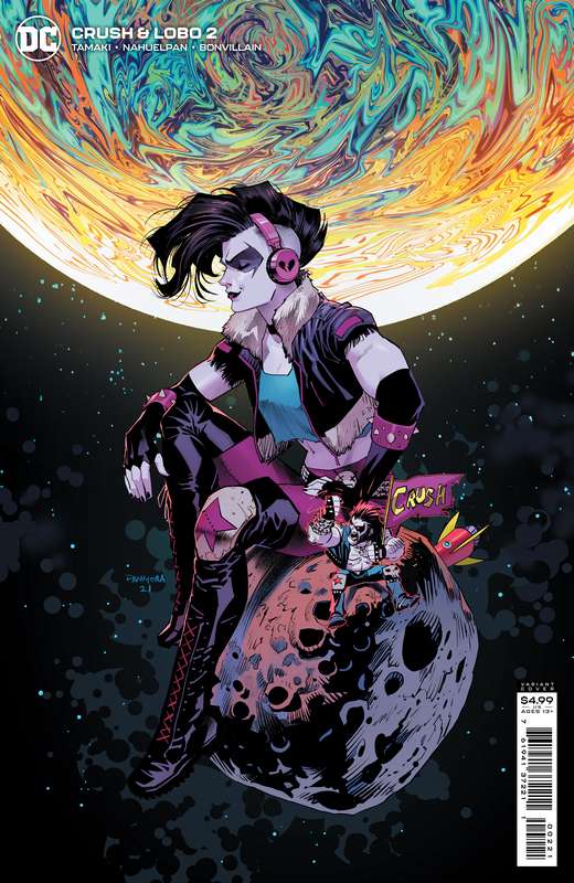 CRUSH & LOBO #2 (OF 8) CVR B DAN MORA CARD STOCK VARIANT