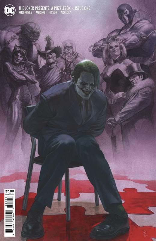 JOKER PRESENTS A PUZZLEBOX #1 (OF 7) CVR B RICCARDO FEDERICI CARD STOCK VARIANT
