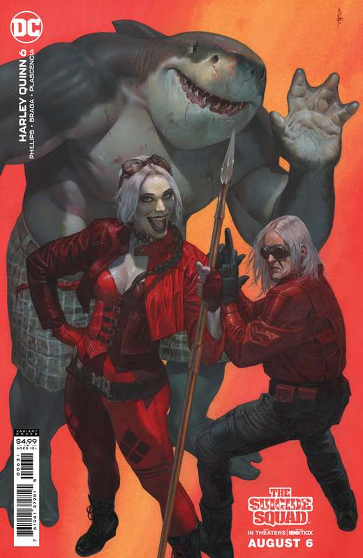 HARLEY QUINN #6 CVR C RICCARDO FEDERICI THE SUICIDE SQUAD MOVIE CARD STOCK VARIANT