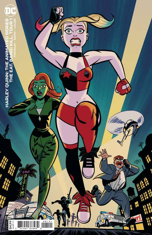 HARLEY QUINN THE ANIMATED SERIES THE EAT BANG KILL TOUR #1 (OF 6) CVR B MICHAEL CHO CARD STOCK VARIA