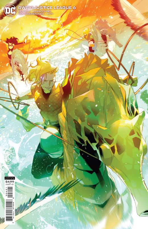 RWBY JUSTICE LEAGUE #6 (OF 7) CVR B SIMONE DI MEO CARD STOCK VARIANT
