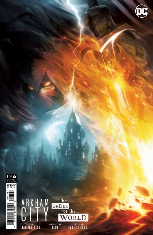 ARKHAM CITY THE ORDER OF THE WORLD #1 (OF 6) CVR B FRANCESCO MATTINA CARD STOCK VARIANT (FEAR STATE)