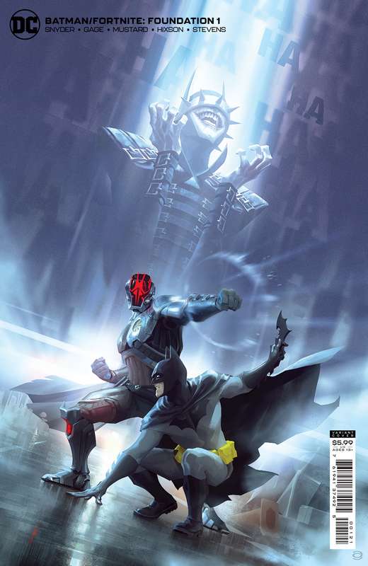 BATMAN FORTNITE FOUNDATION #1 (ONE SHOT) CVR B ALEX GARNER CARD STOCK VARIANT