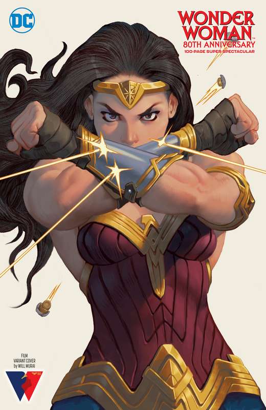 WONDER WOMAN 80TH ANNIVERSARY 100-PAGE SUPER SPECTACULAR #1 (ONE SHOT) CVR B WILL MURAI FILM INSPIRE