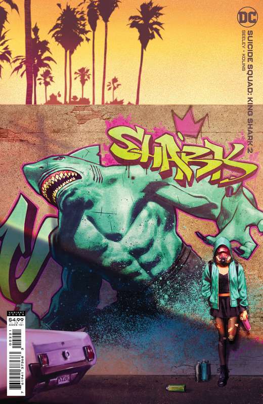 SUICIDE SQUAD KING SHARK #2 (OF 6) CVR B JORGE MOLINA CARD STOCK VARIANT