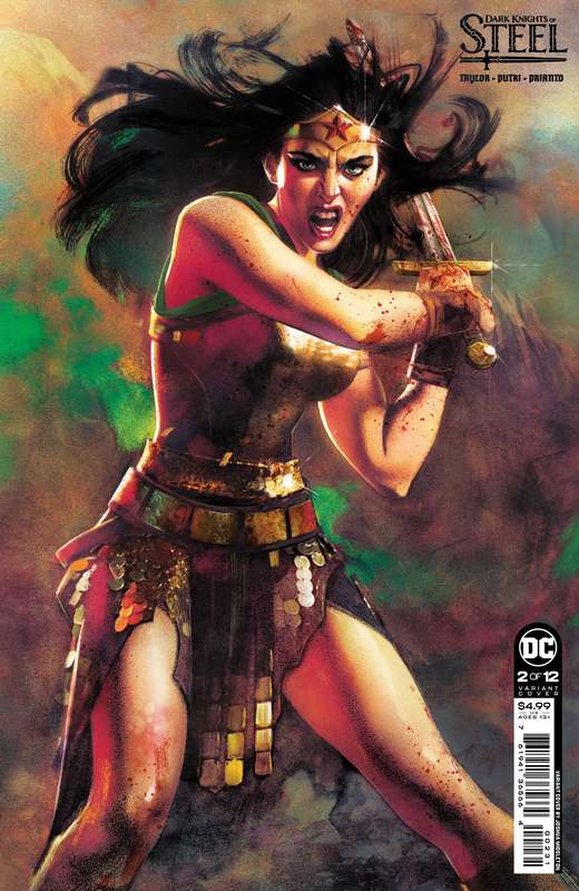 DARK KNIGHTS OF STEEL #2 (OF 12) CVR B JOSHUA MIDDLETON CARD STOCK VARIANT