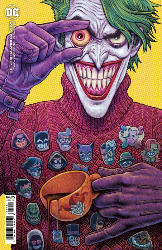 JOKER 2021 ANNUAL #1 (ONE SHOT) CVR B DAN HIPP CARD STOCK VARIANT