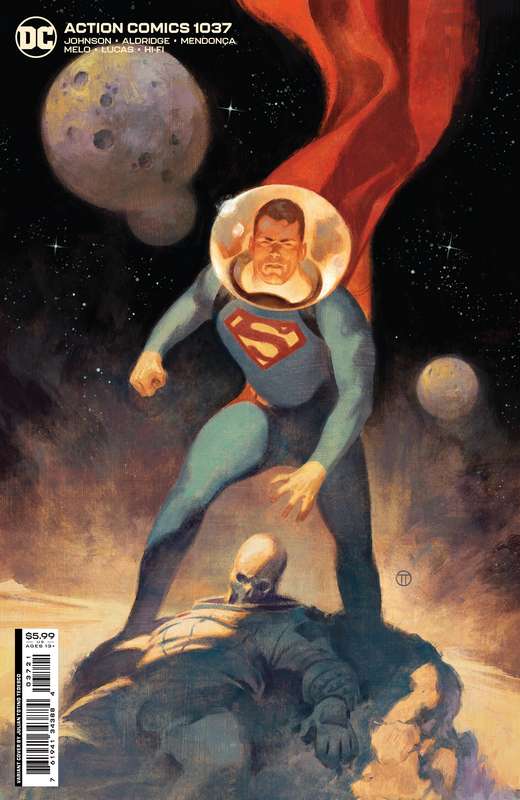 ACTION COMICS #1037 CVR B JULIAN TOTINO TEDESCO CARD STOCK VARIANT