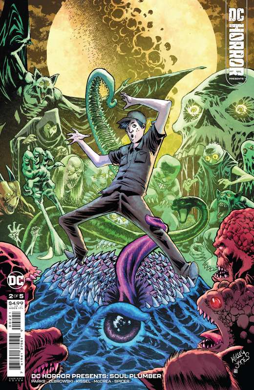 DC HORROR PRESENTS SOUL PLUMBER #2 (OF 6) CVR B KELLEY JONES CARD STOCK VARIANT (MR)