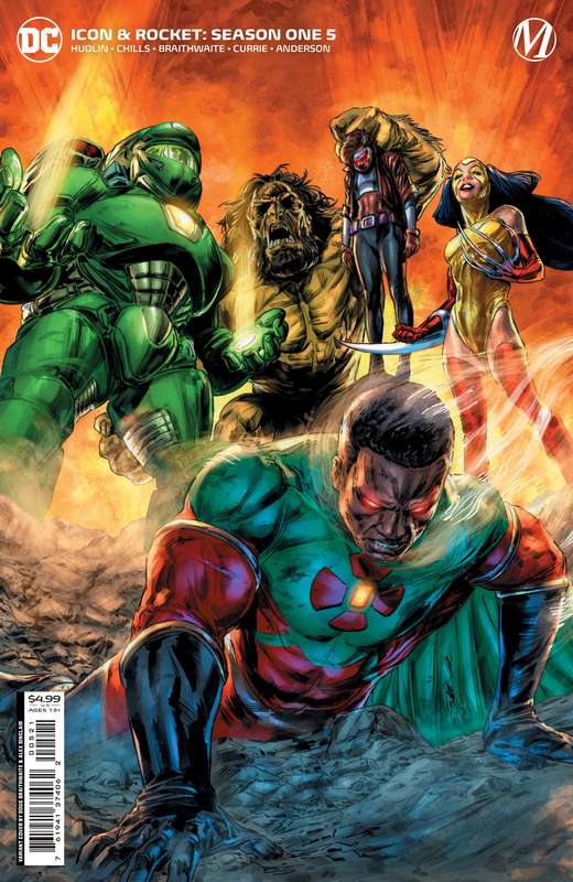 ICON & ROCKET SEASON ONE #5 (OF 6) CVR B DOUG BRAITHWAITE CARD STOCK VARIANT