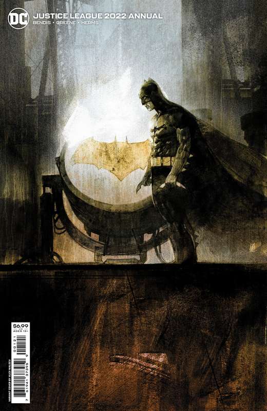 JUSTICE LEAGUE 2021 ANNUAL #1 CVR B FELIPE MASSAFERA CARD STOCK VARIANT