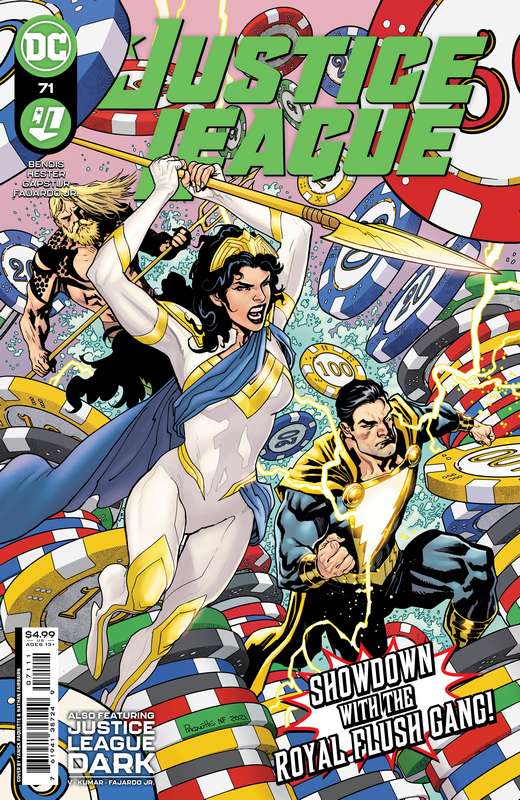 JUSTICE LEAGUE #71 CVR A YANICK PAQUETTE & NATHAN FAIRBAIRN