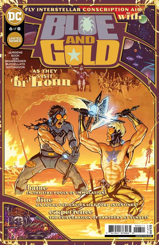 BLUE & GOLD #6 (OF 8) CVR A RYAN SOOK