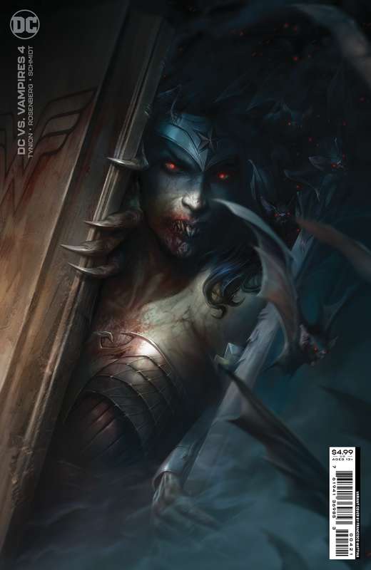DC VS VAMPIRES #4 (OF 12) CVR B FRANCESCO MATTINA CARD STOCK VARIANT