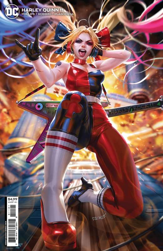 HARLEY QUINN #11 CVR B DERRICK CHEW CARD STOCK VARIANT