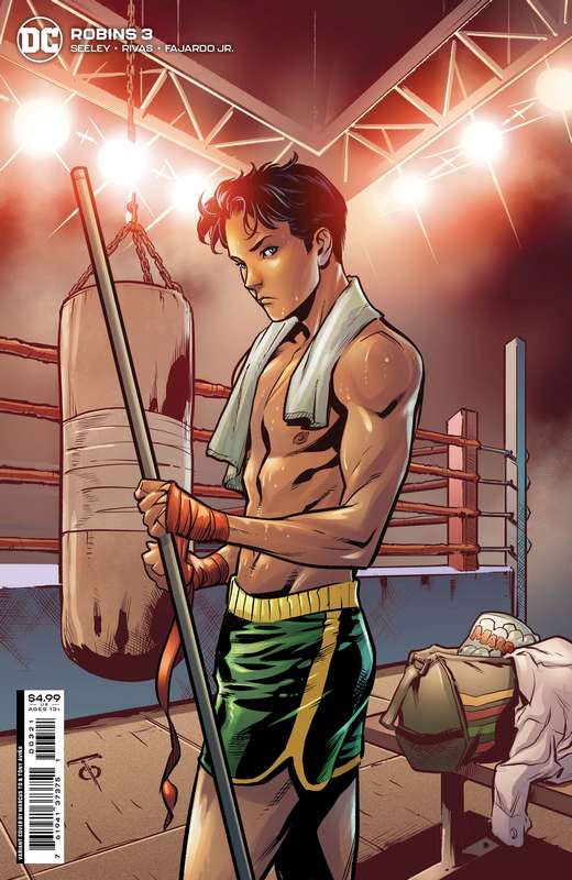 ROBINS #3 (OF 6) CVR B MARCUS TO WORKOUT CARD STOCK VARIANT