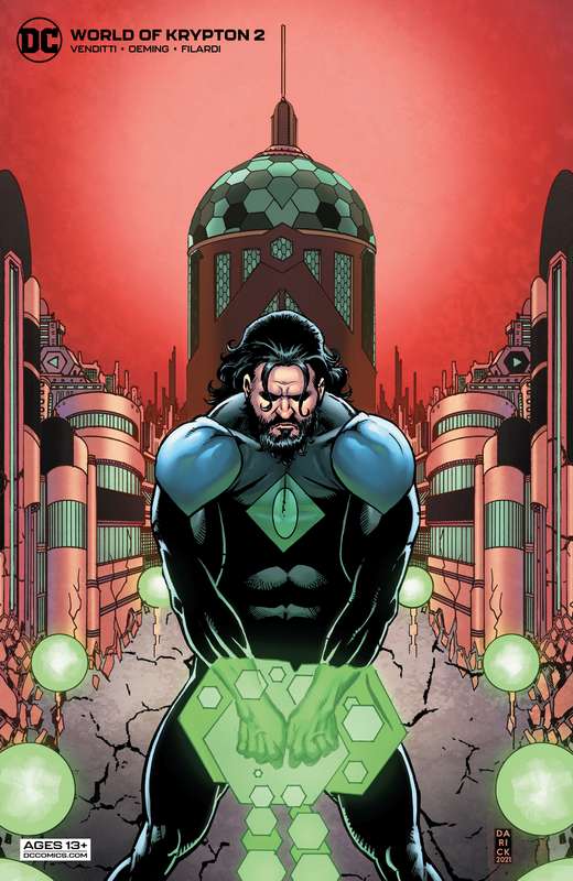 WORLD OF KRYPTON #2 (OF 6) CVR B DARICK ROBERTSON CARD STOCK VARIANT