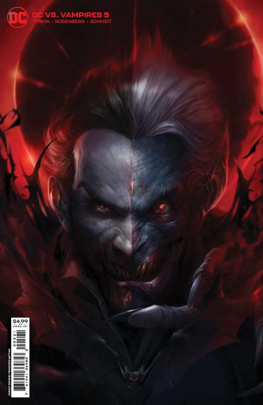 DC VS VAMPIRES #5 (OF 12) CVR B FRANCESCO MATTINA CARD STOCK VARIANT
