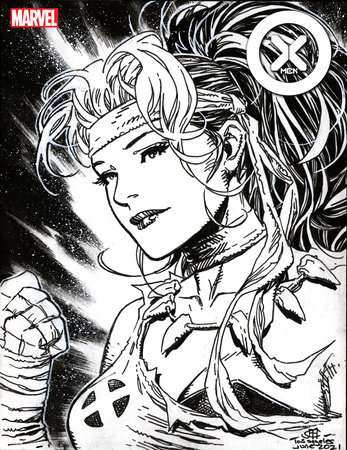 X-MEN #7 CHEUNG HEADSHOT SKETCH VARIANT