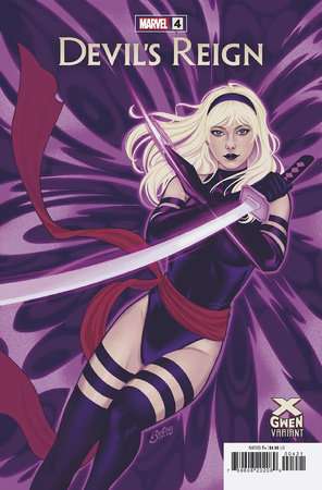 DEVIL'S REIGN #4 COLA X-GWEN VARIANT
