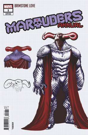 MARAUDERS ANNUAL #1 BALDEON DESIGN 1:10 RATIO VARIANT