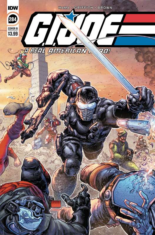 GI JOE A REAL AMERICAN HERO #284 CVR B FREDDIE WILLIAMS II