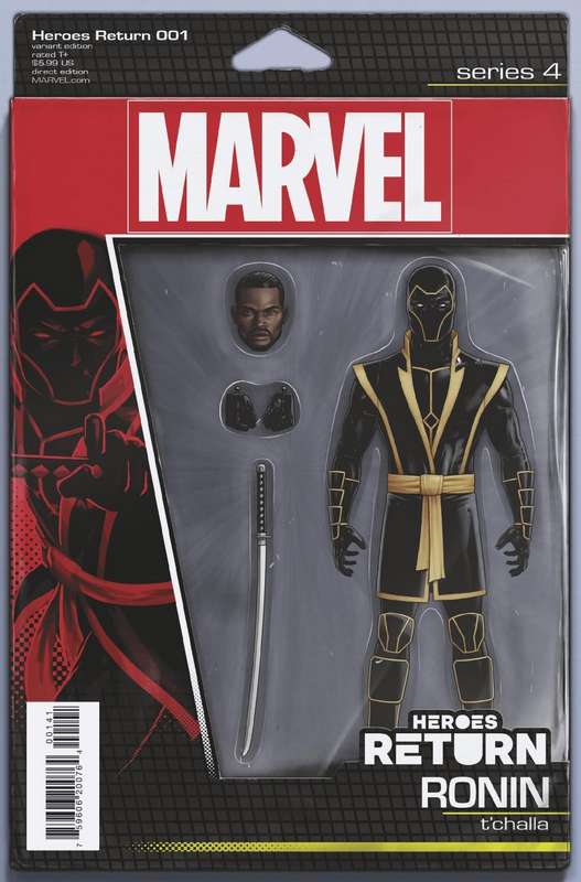 HEROES RETURN #1 CHRISTOPHER ACTION FIGURE VARIANT