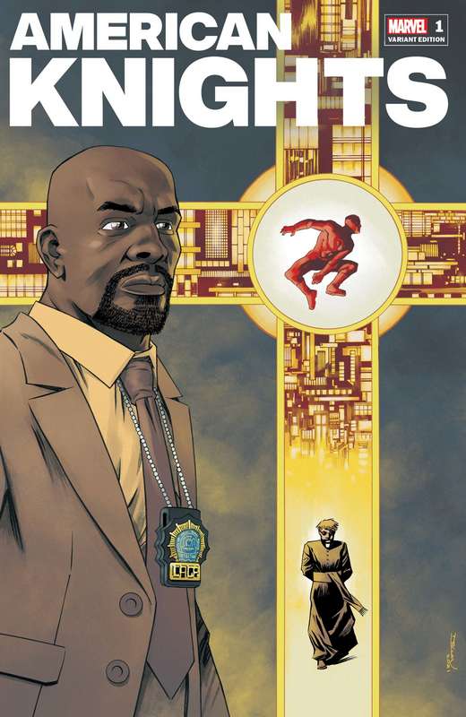 HEROES REBORN AMERICAN KNIGHTS #1 SHALVEY VARIANT