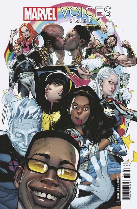 MARVELS VOICES PRIDE #1 COIPEL VARIANT