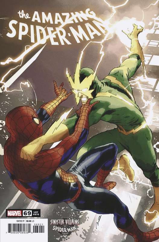 AMAZING SPIDER-MAN #69 PAREL SPIDER-MAN VILLAINS VARIANT
