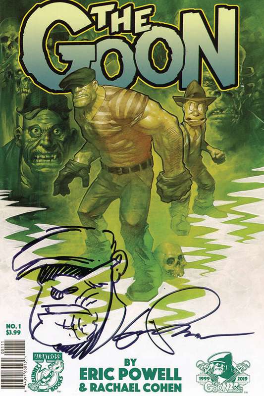 GOON #1 RESKETCHED EDITION