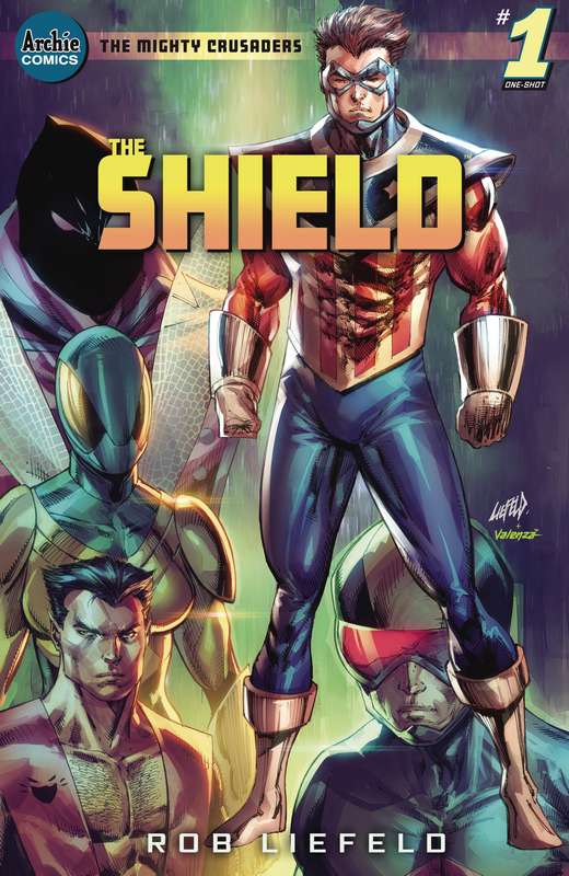 MIGHTY CRUSADERS ONE SHOT THE SHIELD CVR F TOP SECRET LIEFEL  MIGHTY CRUSADERS ONE SHOT THE SHIELD CVR F TOP SECRET LIEFEL