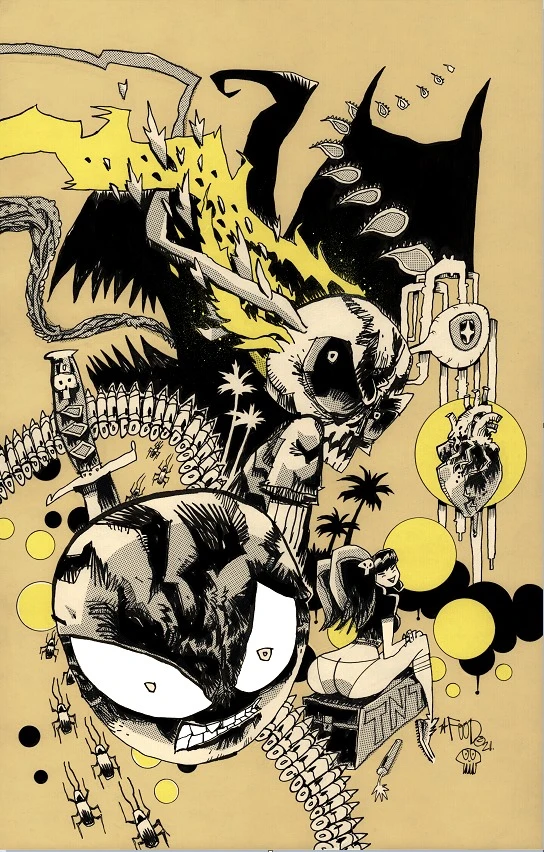 MFKZ #1 Jim Mahfood Gotham Newsstand Exclusive Variant