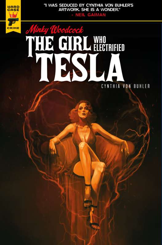 MINKY WOODCOCK GIRL ELECTRIFIED TESLA #3 CVR C CARANFA (MR)