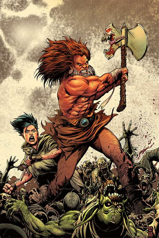 BARBARIC #1 CVR G 1:50 RATIO VARIANT ROBERTSON