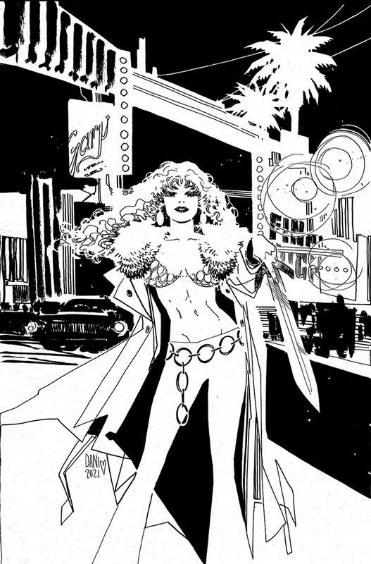 RED SONJA 1982 ONE SHOT 1:11 DANI B&W VIRGIN FOC RATIO VARIANT